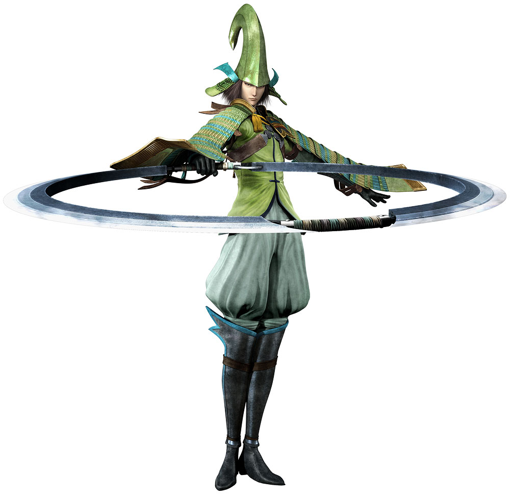 Mori Motonari Art from Sengoku Basara: Samurai Heroes