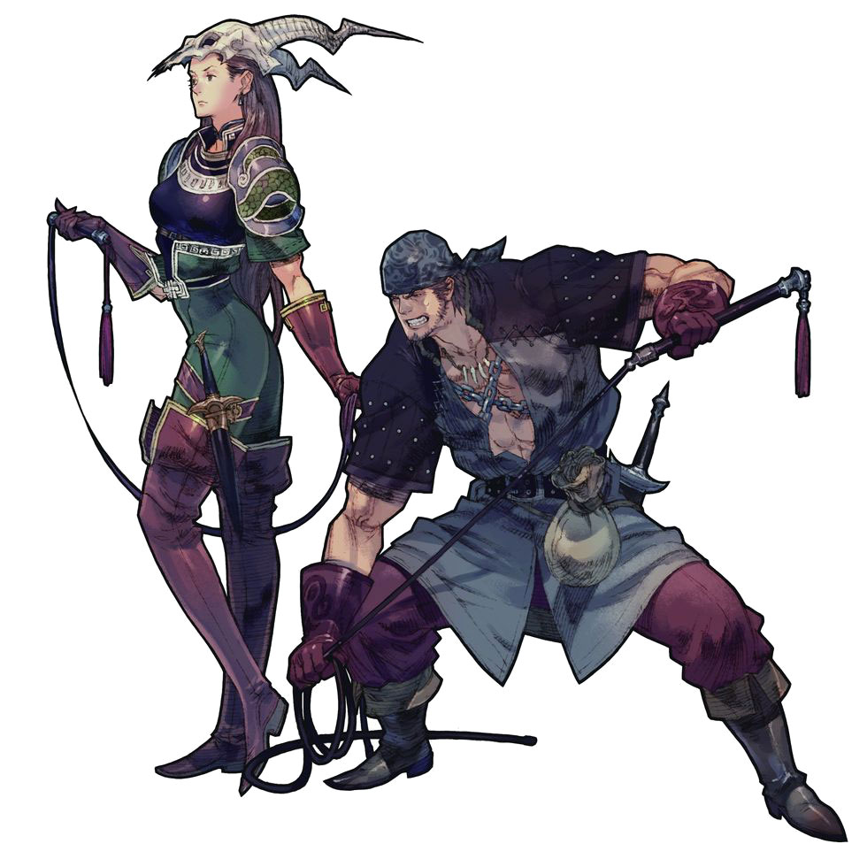 Beast Tamer Class Art from Tactics Ogre: Let Us Cling Together