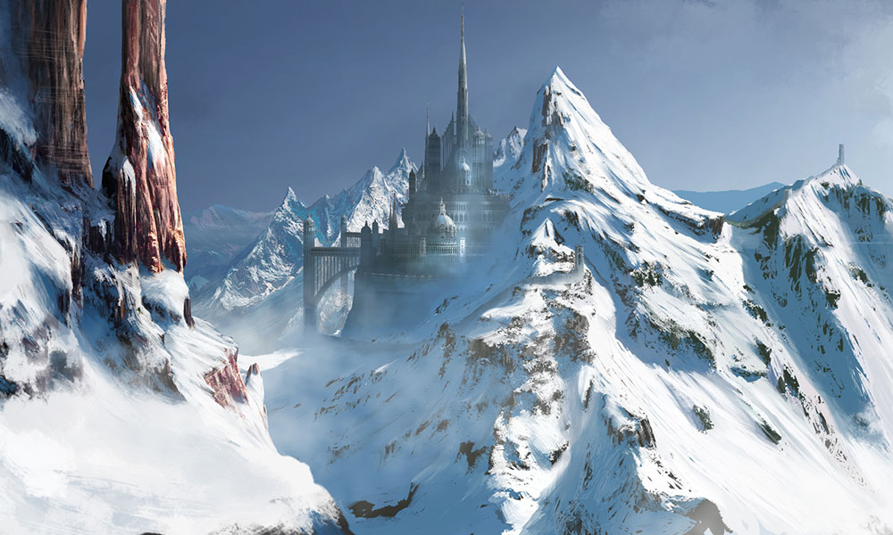 Brigantys Castle Art from Tactics Ogre: Let Us Cling Together