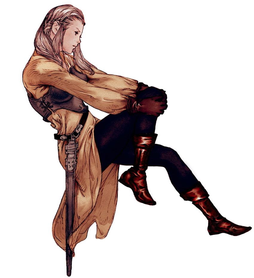 Female Concept Art from Tactics Ogre: Let Us Cling Together