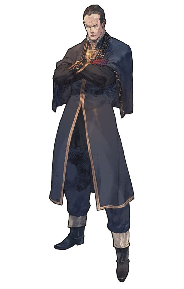 Hierophant Balbatos Art from Tactics Ogre: Let Us Cling Together