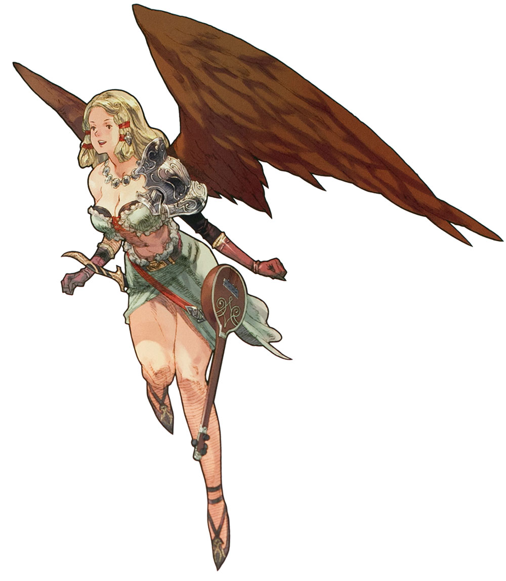 Iuria Wolph Art from Tactics Ogre: Let Us Cling Together