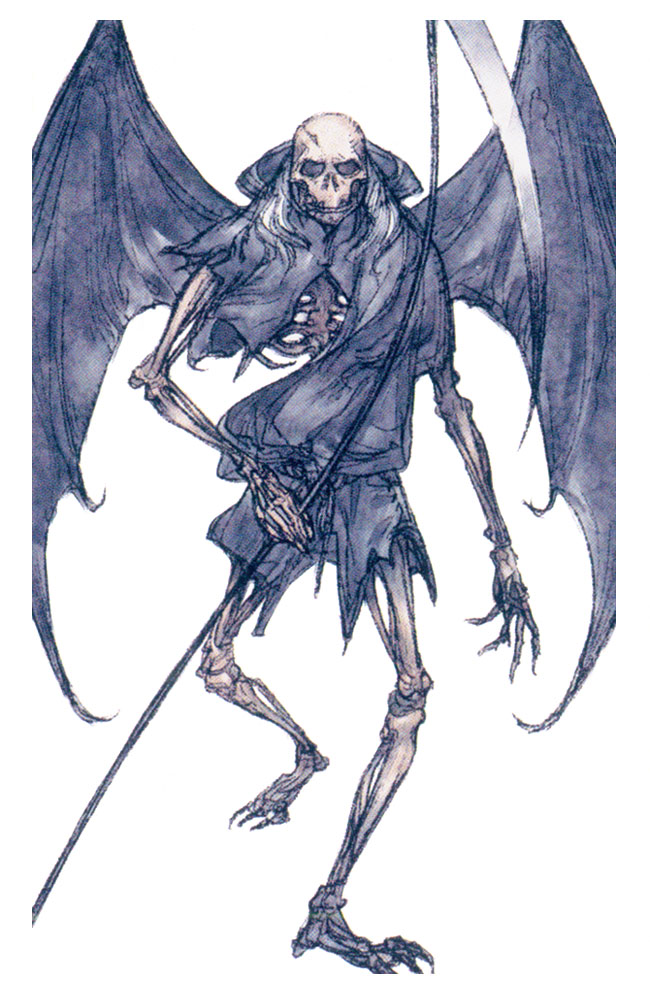 Tarot Card XIII - Death Art from Tactics Ogre: Let Us Cling Together
