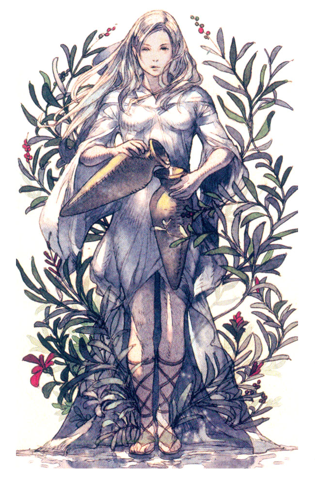 Tarot Card XIV - Temperance Art from Tactics Ogre: Let Us Cling Together