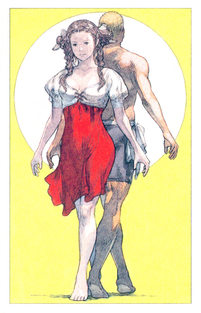 Tarot Card XIX - The Sun Art from Tactics Ogre: Let Us Cling Together