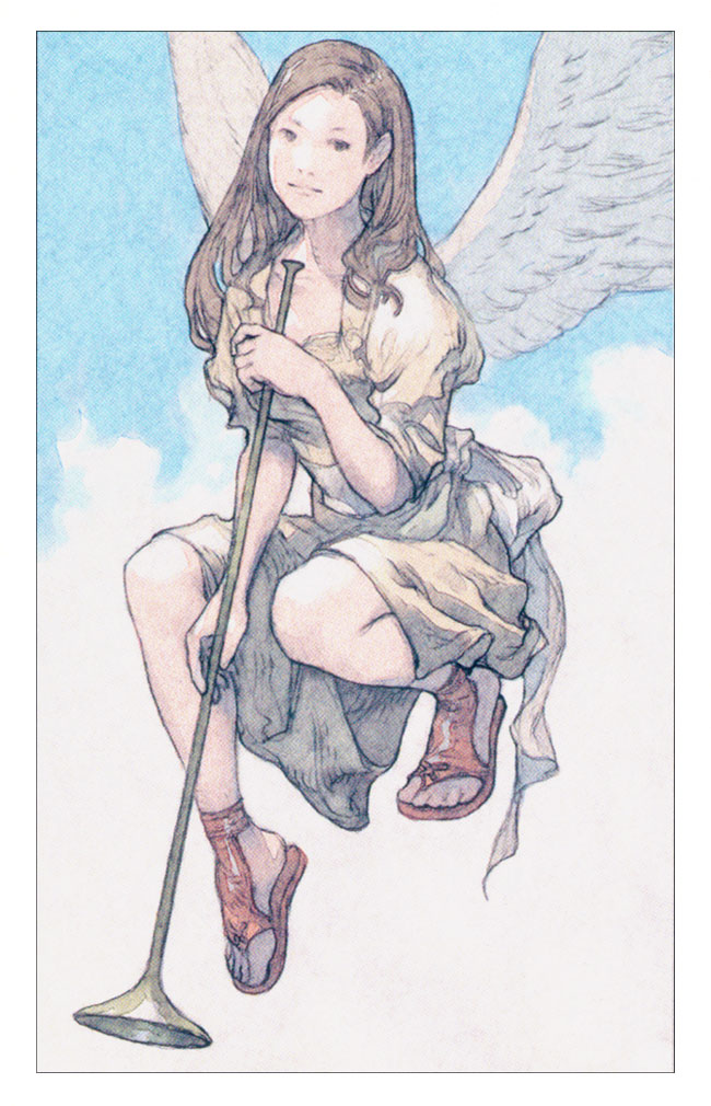 Tarot Card XX - Judgement Art from Tactics Ogre: Let Us Cling Together