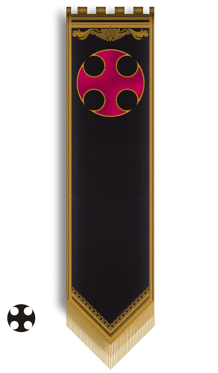 The Dark Knights Flag Art from Tactics Ogre: Let Us Cling Together
