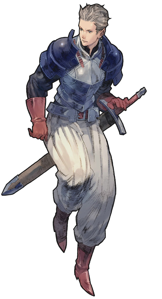 Vyce Bozeck Art from Tactics Ogre: Let Us Cling Together