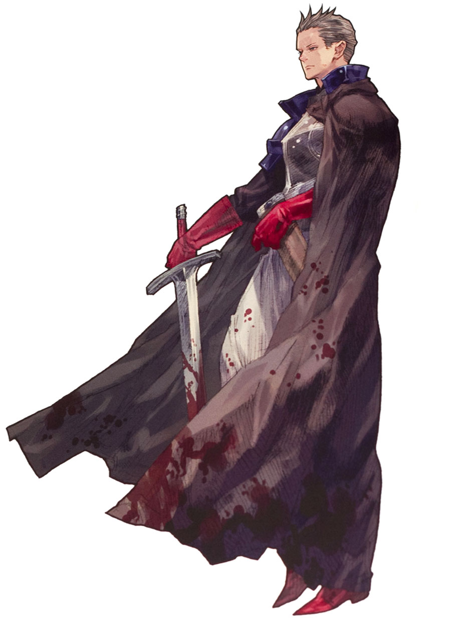Vyce Bozeck Art from Tactics Ogre: Let Us Cling Together