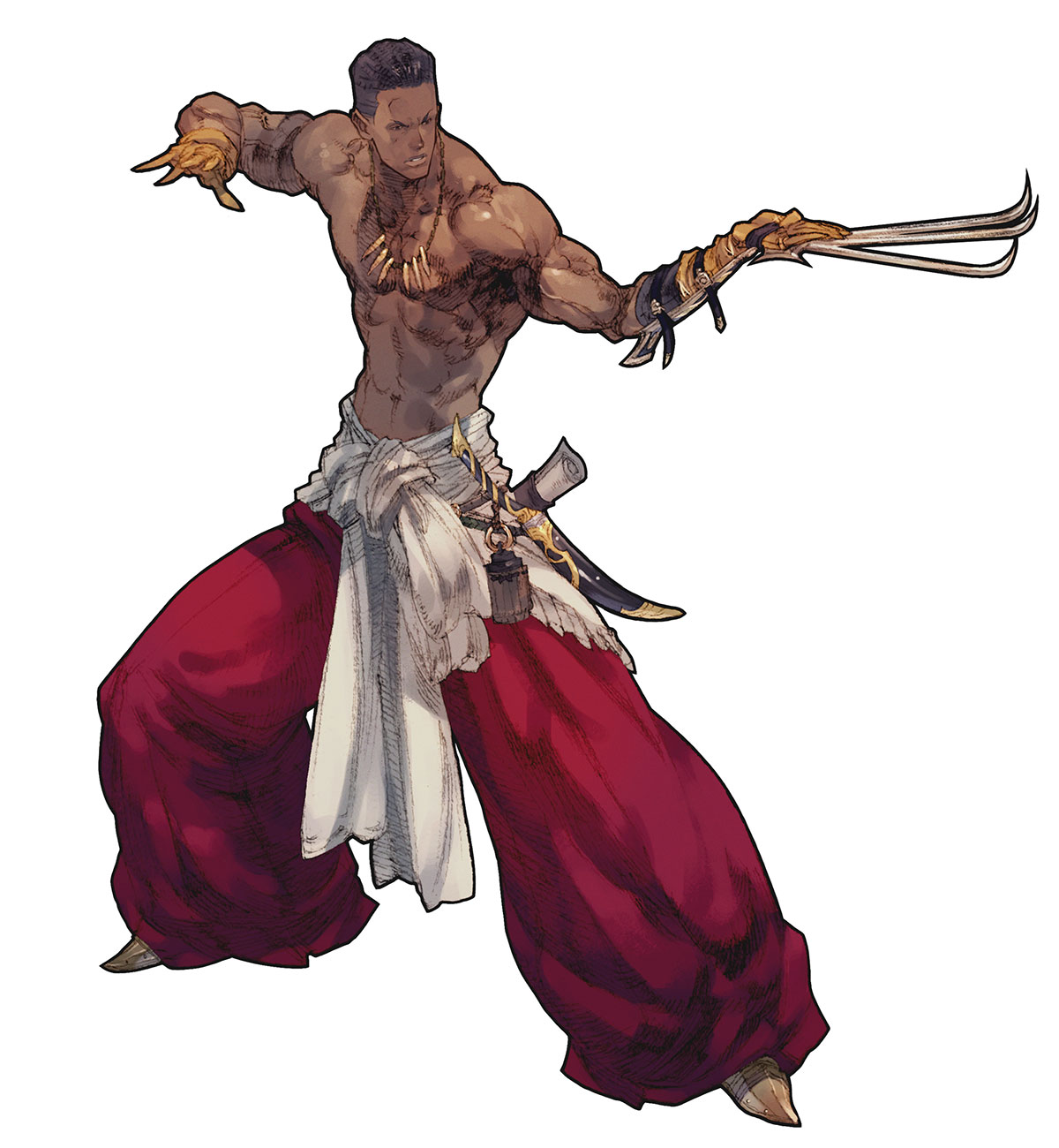 Andoras Gaffryn Art from Tactics Ogre: Let Us Cling Together