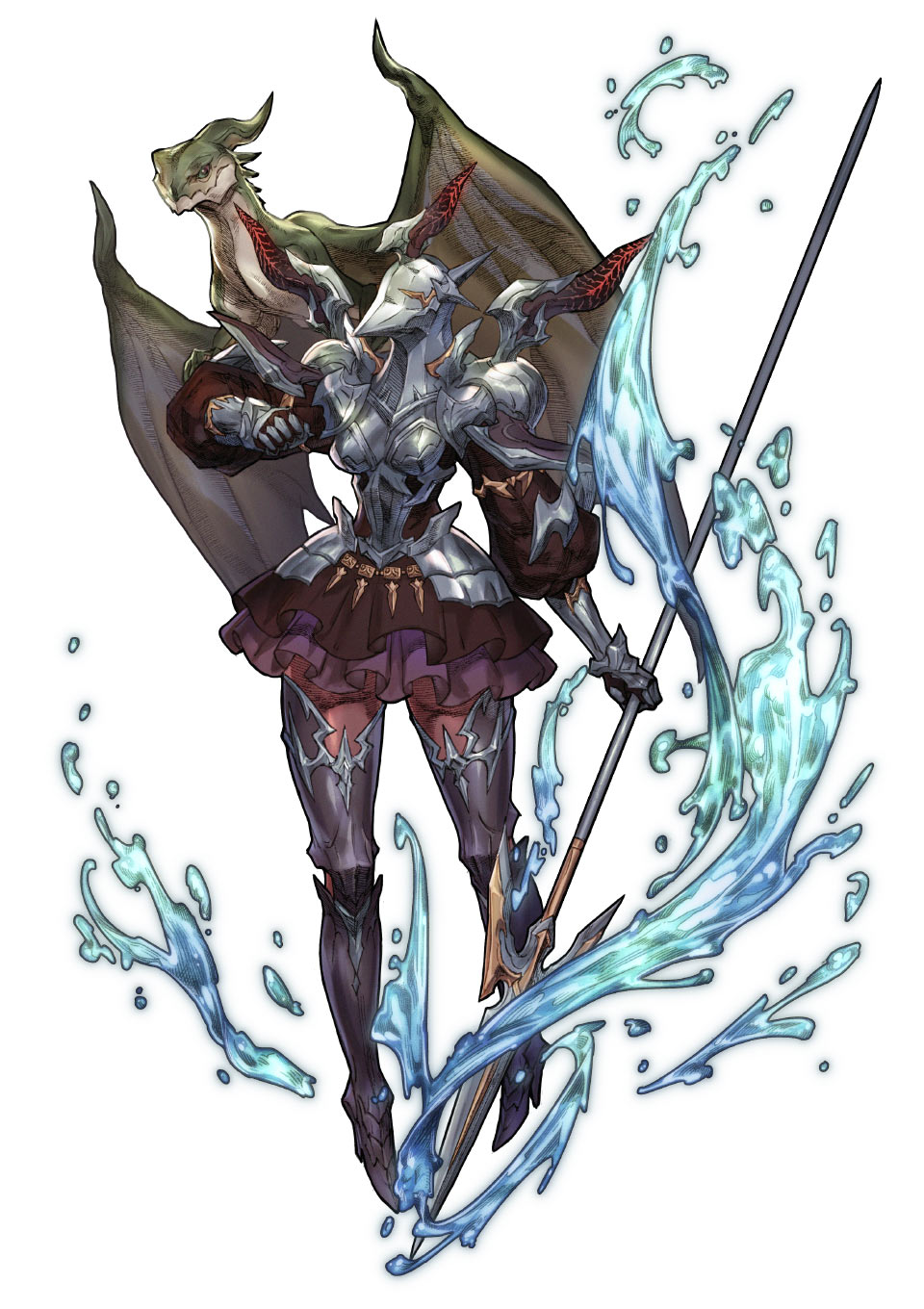 Greuza, Goddess of Water Art from Tactics Ogre: Let Us Cling Together