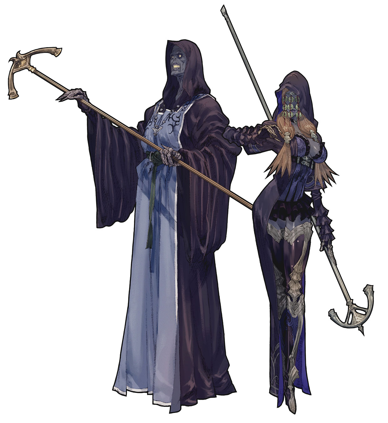 Lich Art from Tactics Ogre: Let Us Cling Together