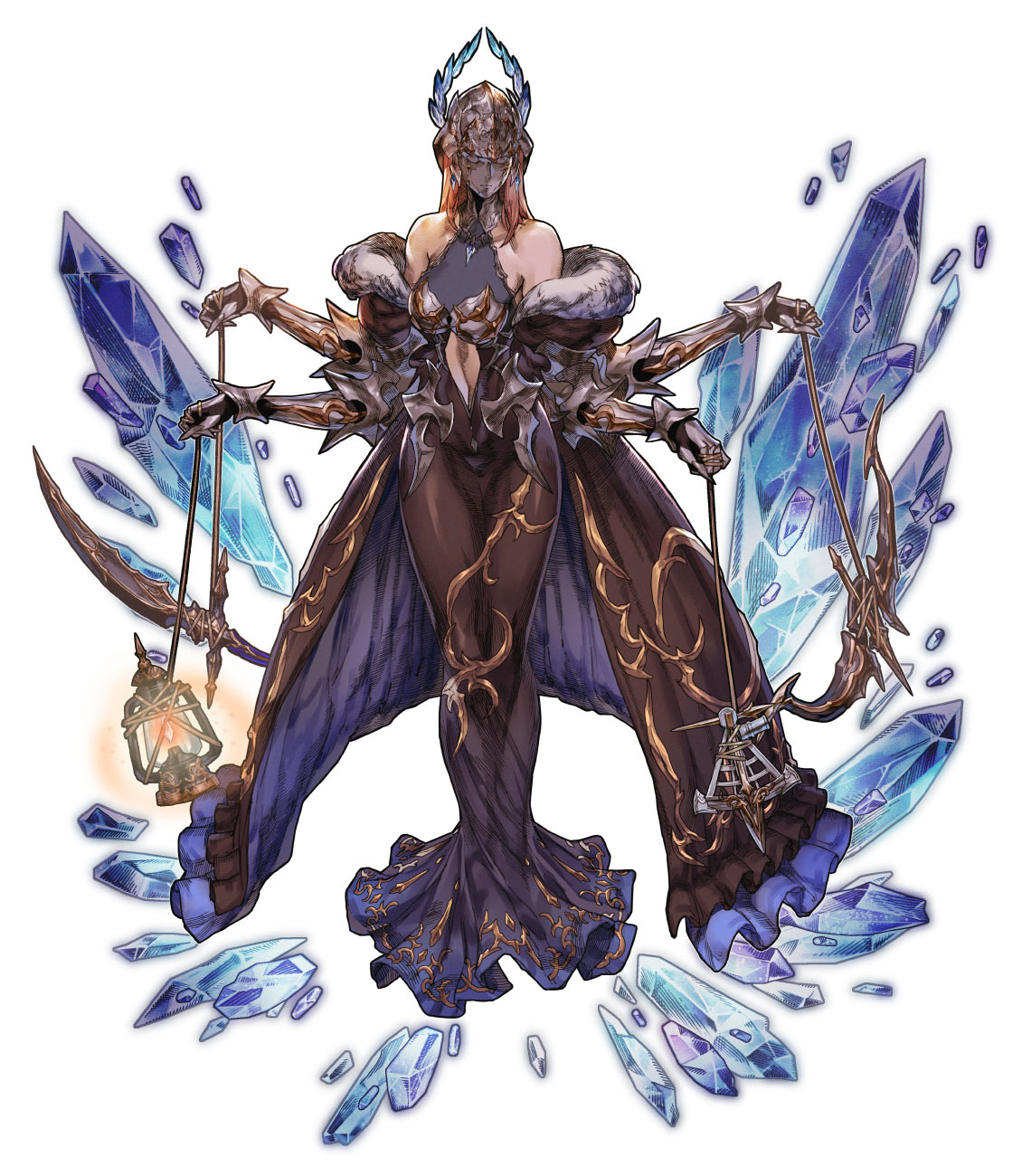 Lyuneram, Goddess of Ice Art from Tactics Ogre: Let Us Cling Together