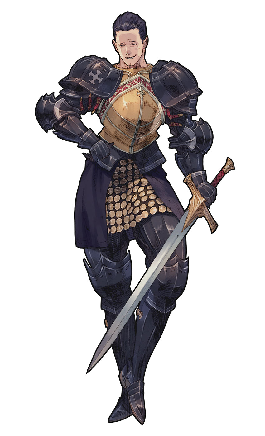 Martym Noumous Art from Tactics Ogre: Let Us Cling Together