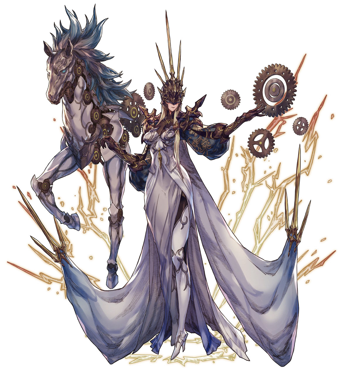 Nestharot, Goddess of Lightning Art from Tactics Ogre: Let Us Cling Together
