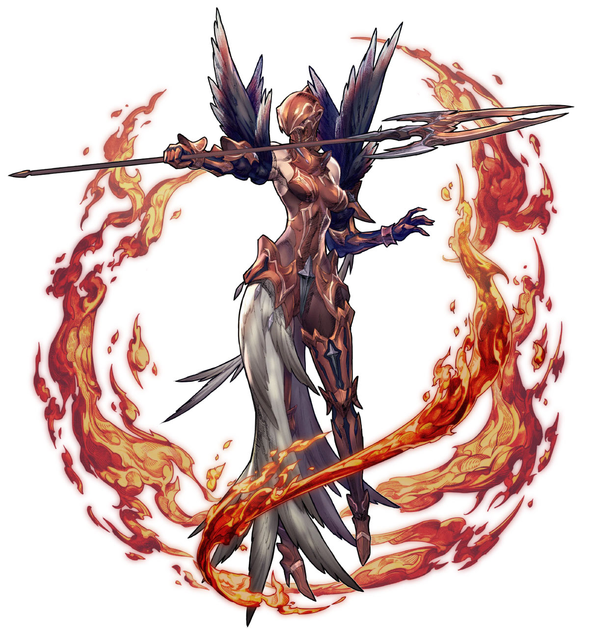 Xoshonell, Goddess of Fire Art from Tactics Ogre: Let Us Cling Together