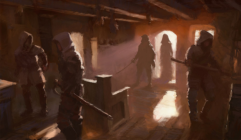 Concept Art from Assassin's Creed: Brotherhood