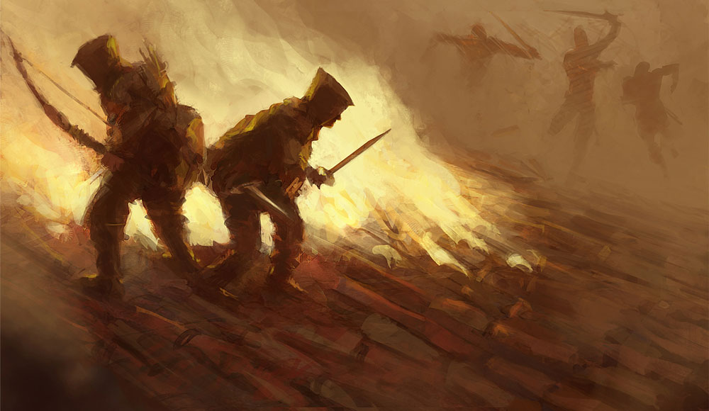 Concept Art from Assassin's Creed: Brotherhood