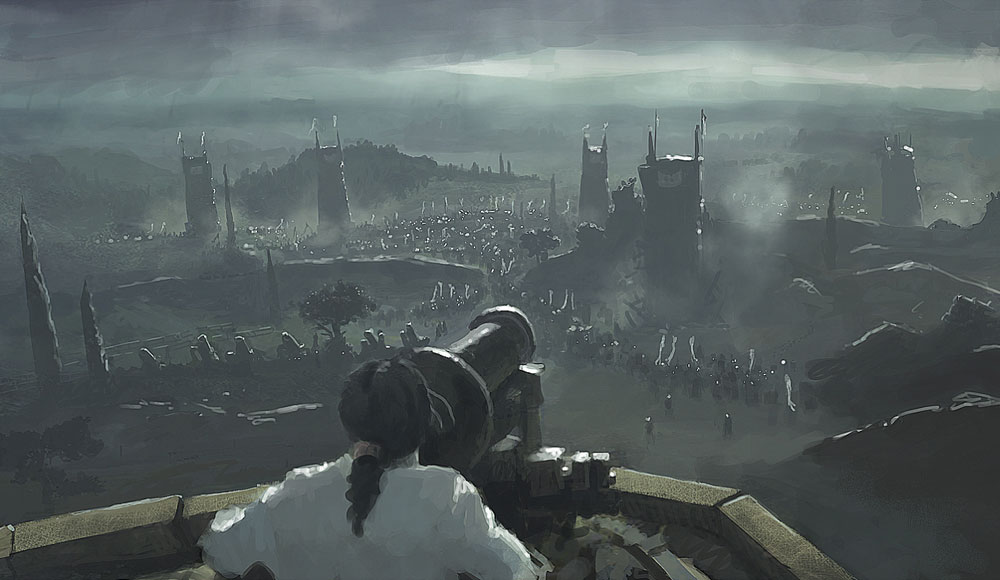 Villa Attack Art from Assassin's Creed: Brotherhood