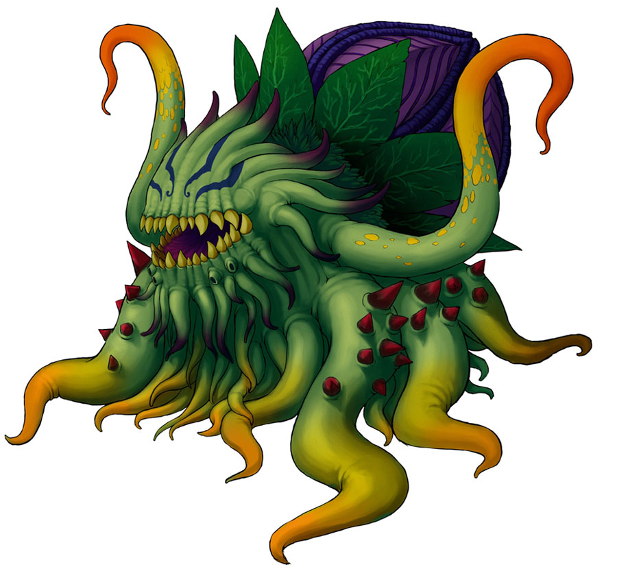 Jungle Boss Art from Arc Rise Fantasia
