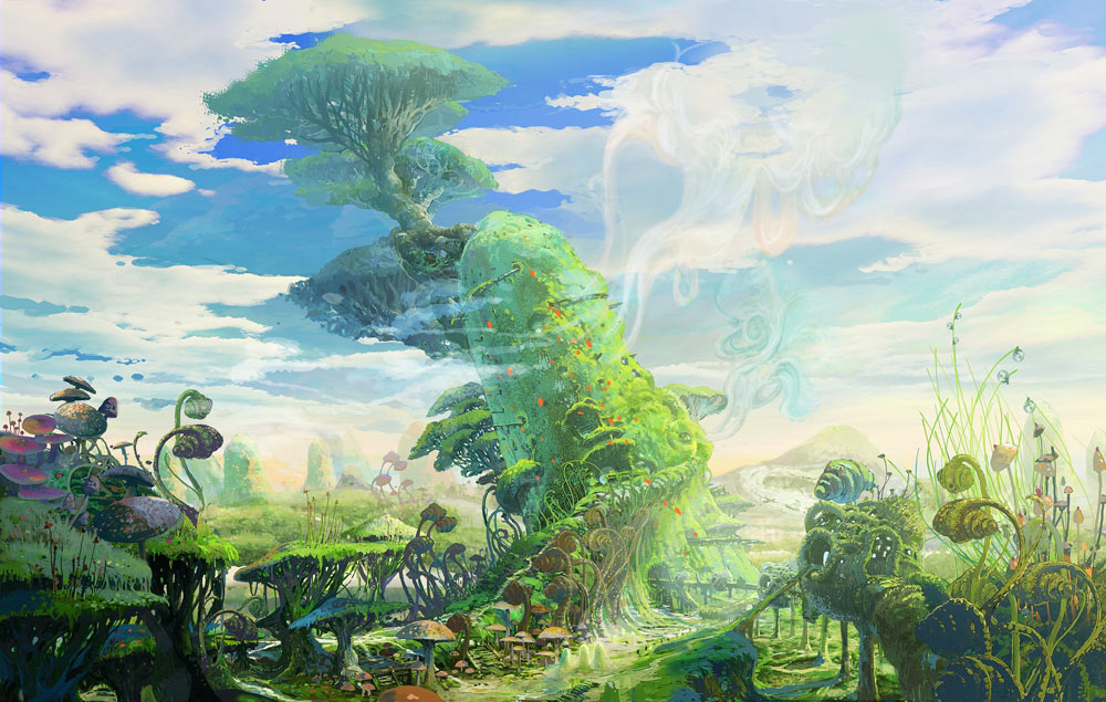Lush Environment Art from Blade & Soul