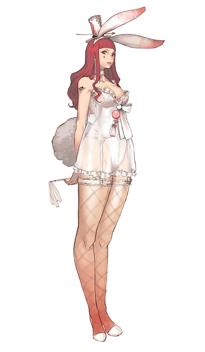 Female Character Design Art from Blade & Soul