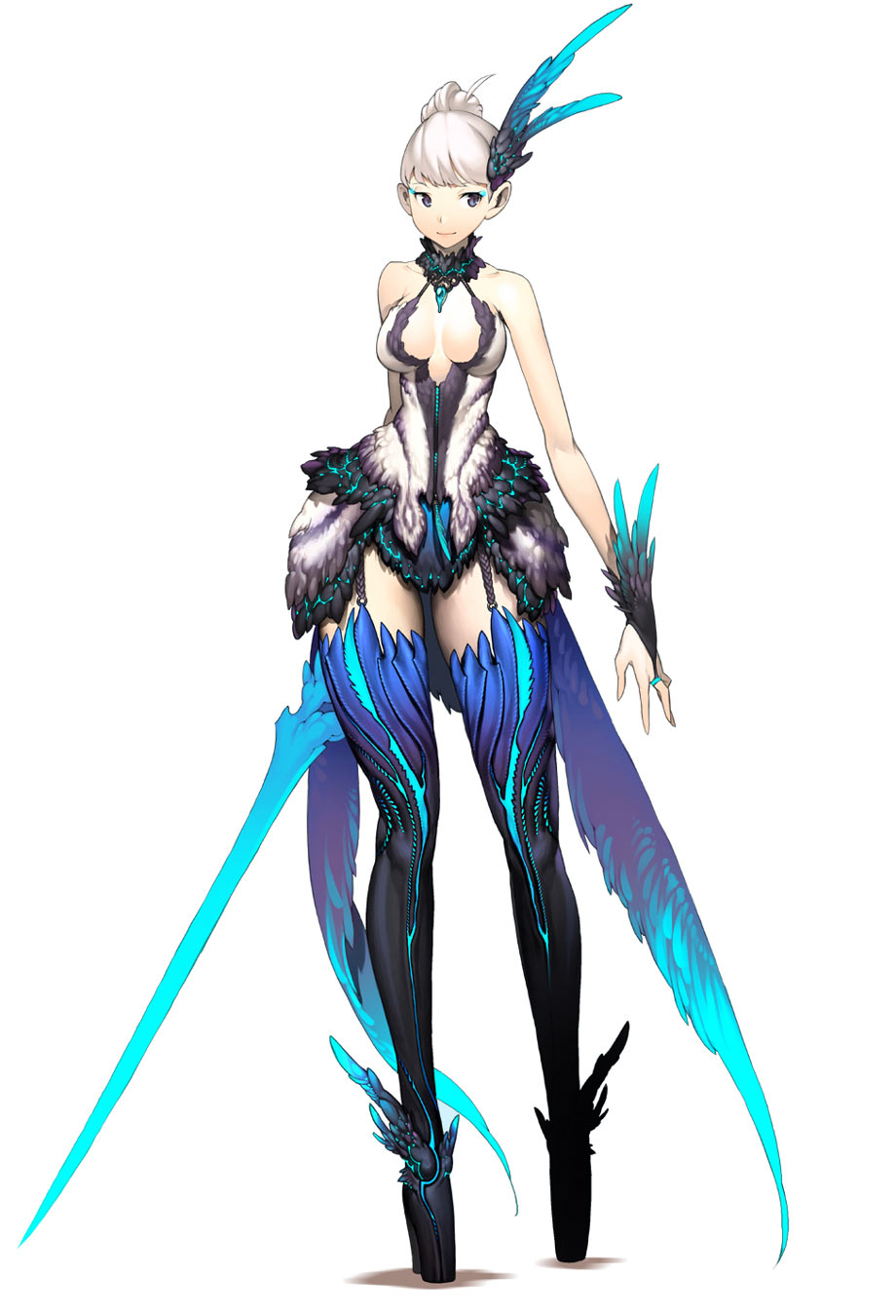 Jin Female Design Art from Blade & Soul