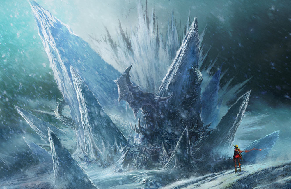 Frozen Fortress Art from Blade & Soul
