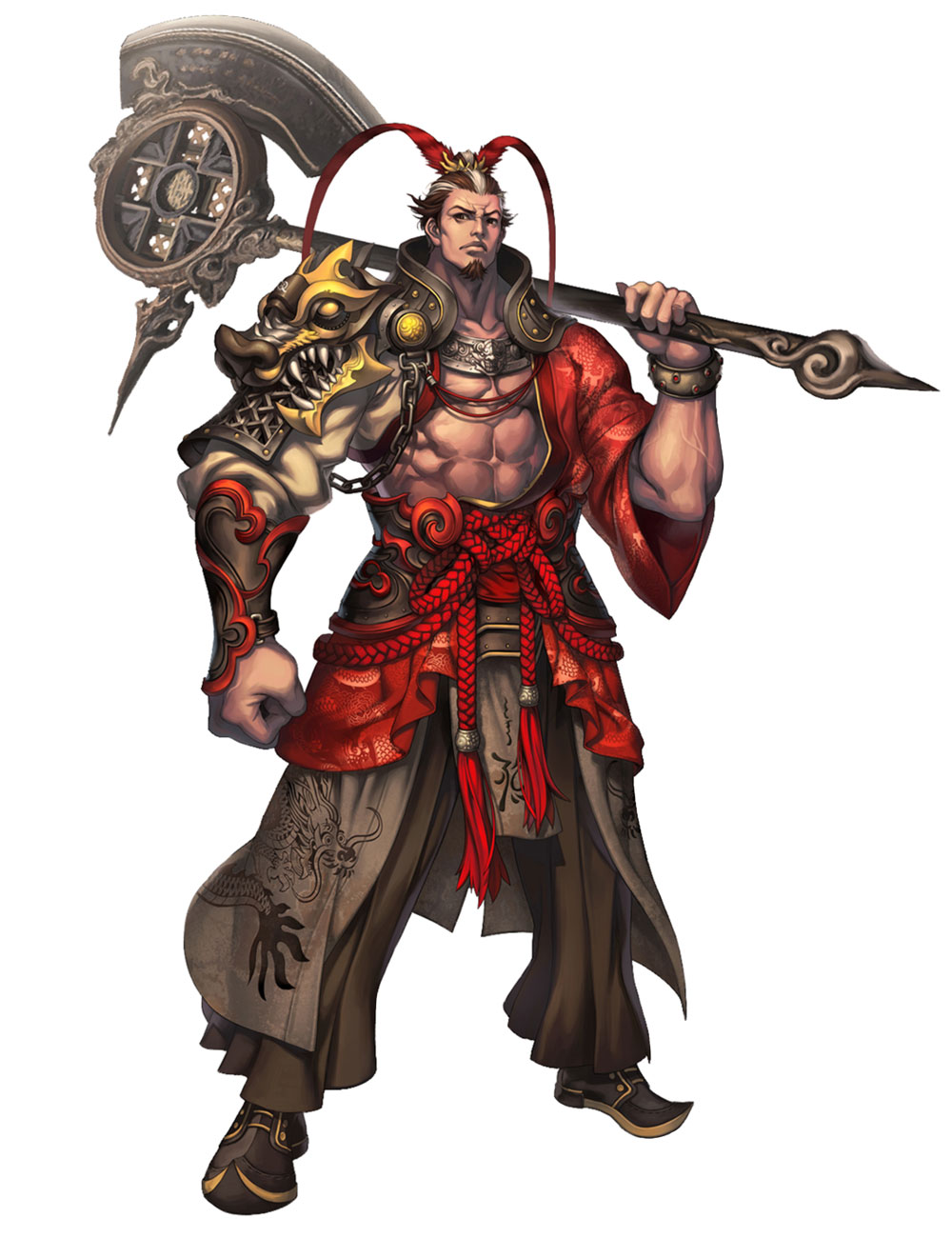 Gon Male Destroyer Art from Blade & Soul