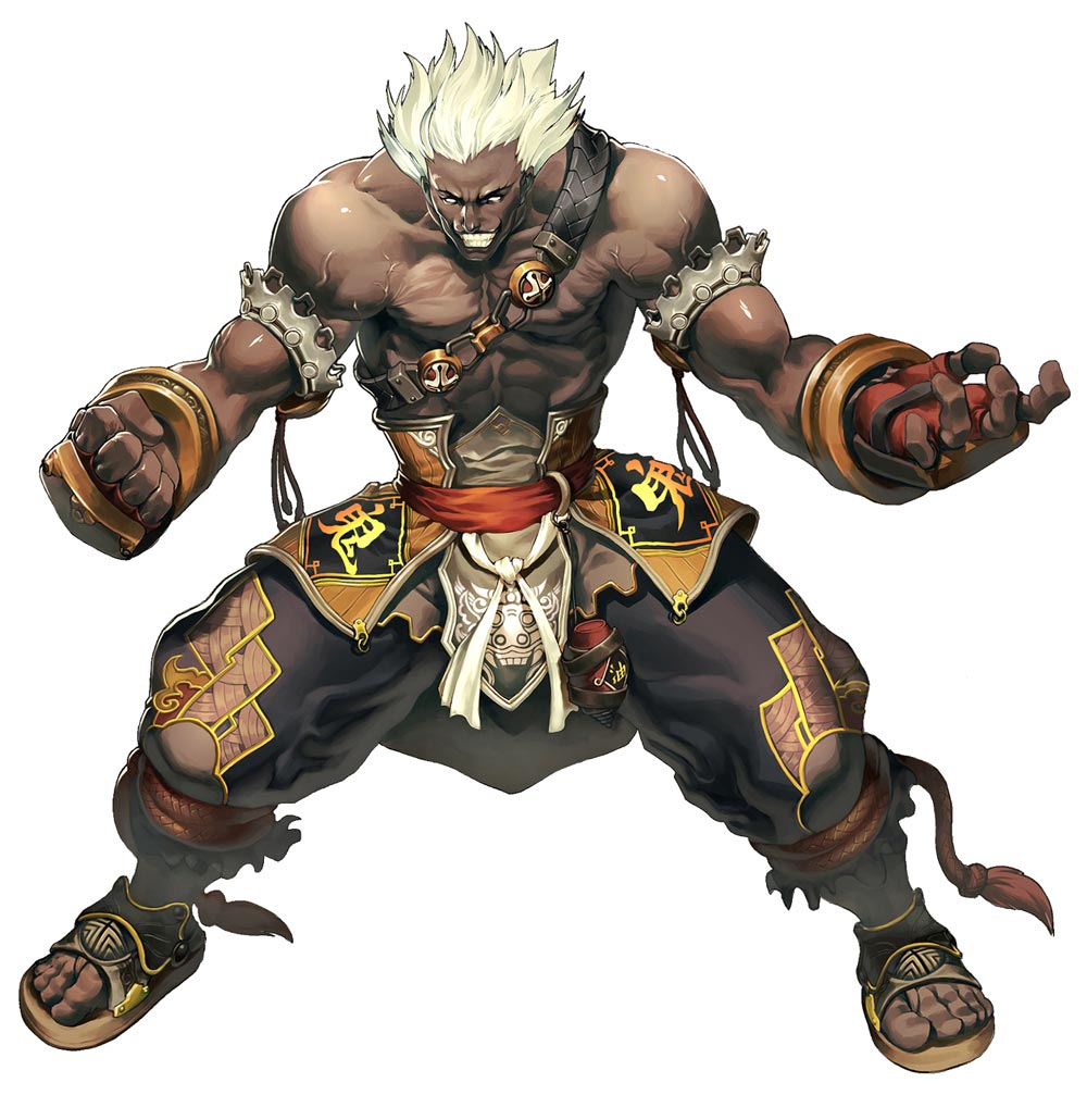 Gon Male Kung Fu Master Art from Blade & Soul