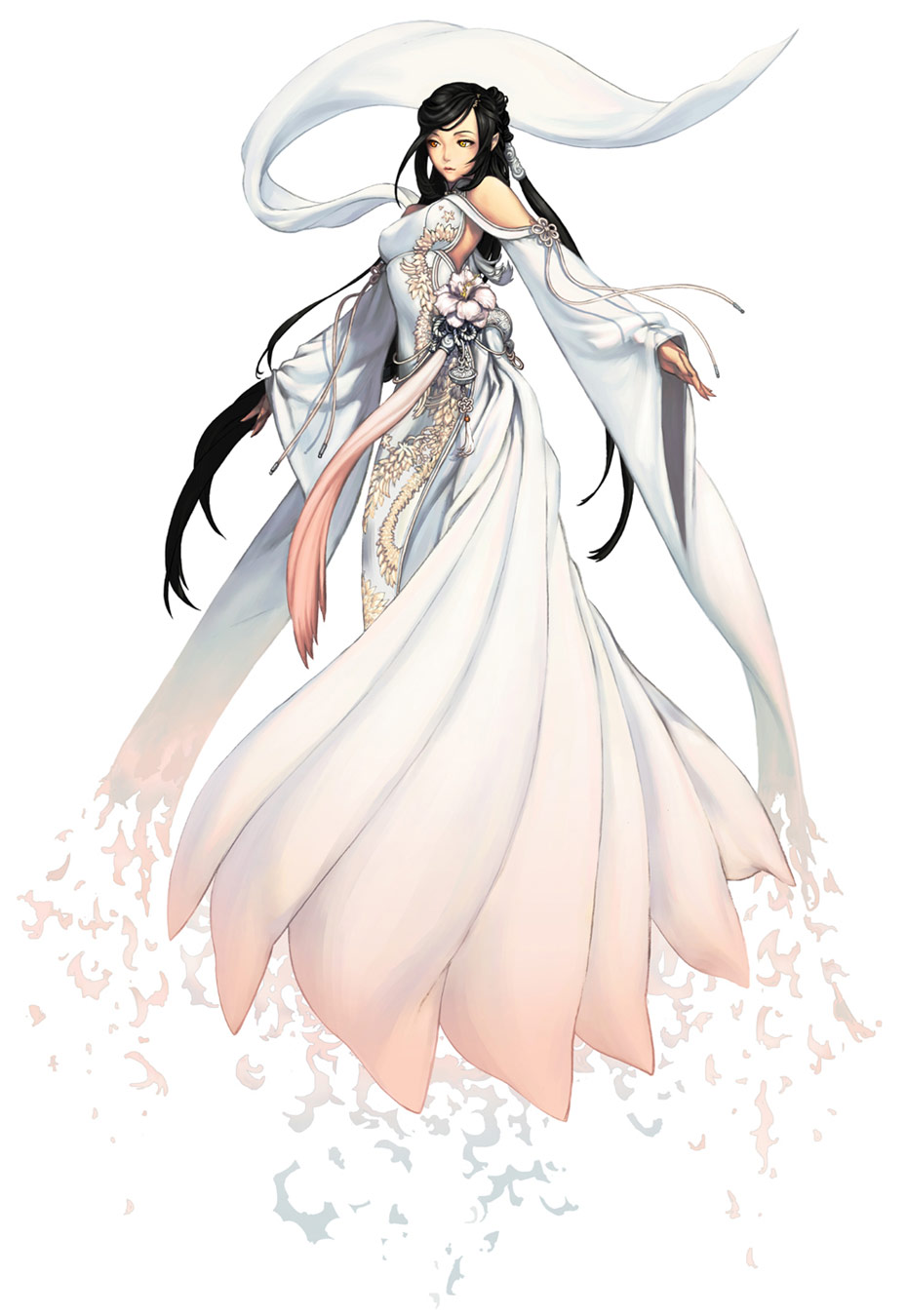 Jiwan in Dress Art from Blade & Soul