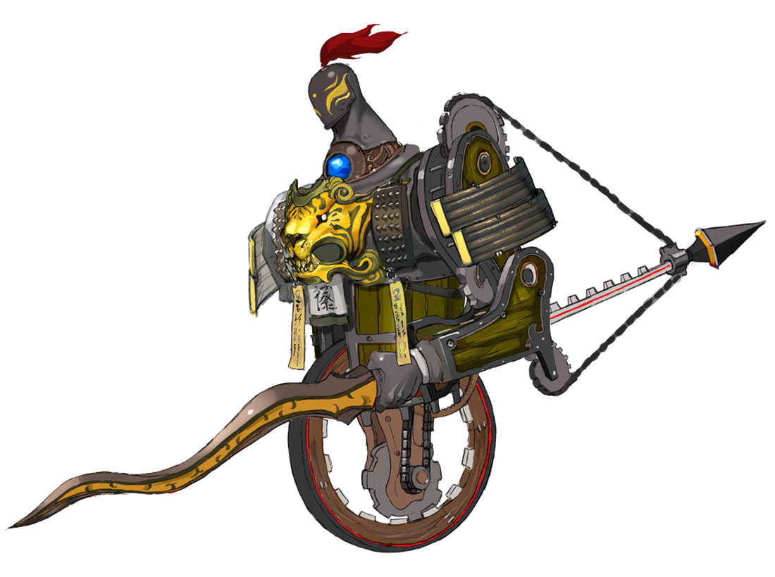 Law Mecha Art from Blade & Soul