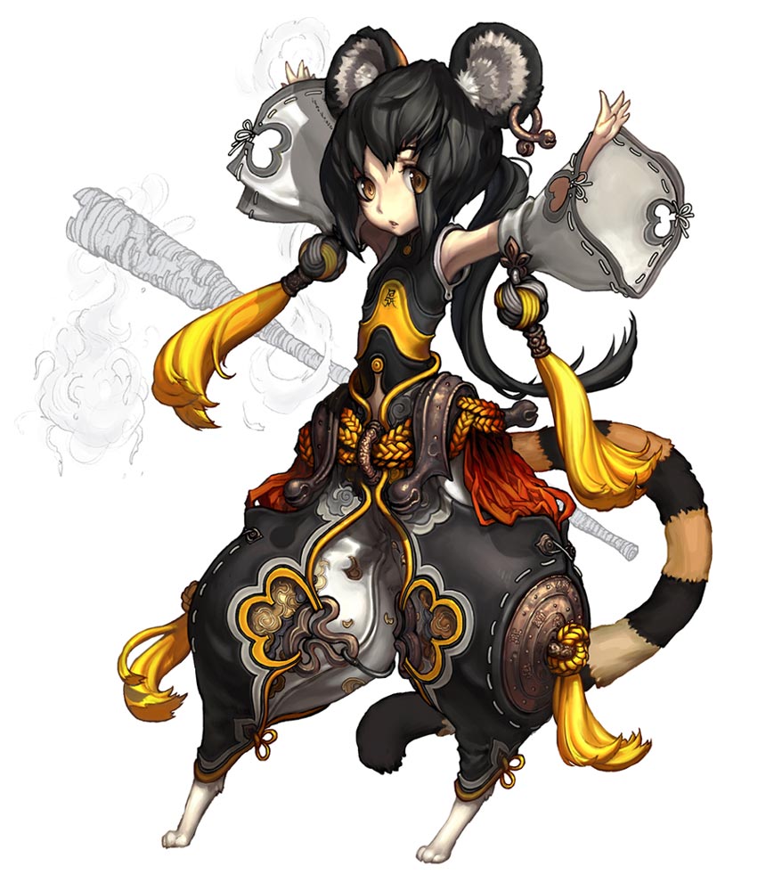 Lyn Female Design Art from Blade & Soul