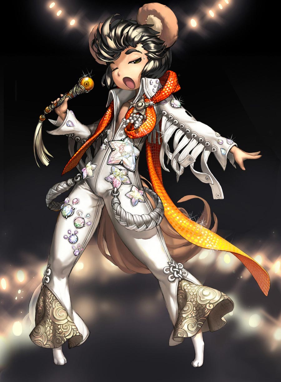 Lyn Elvis Concept Art from Blade & Soul