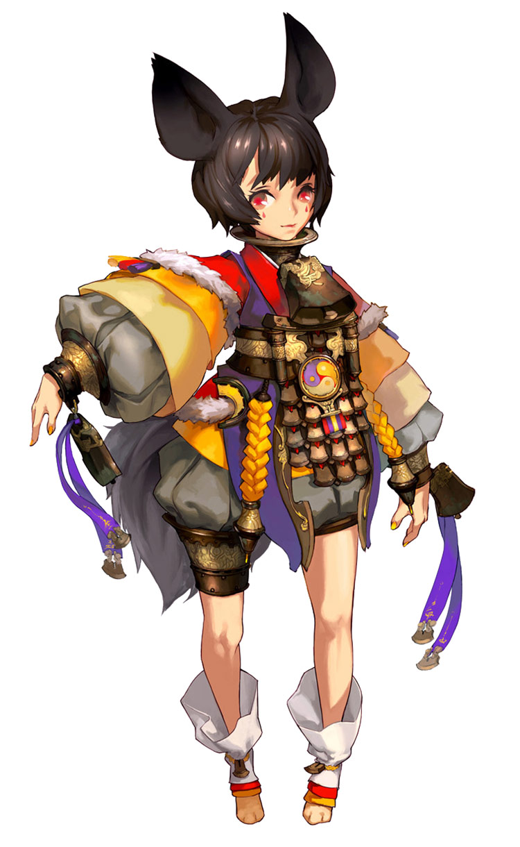 Lyn Female Art from Blade & Soul