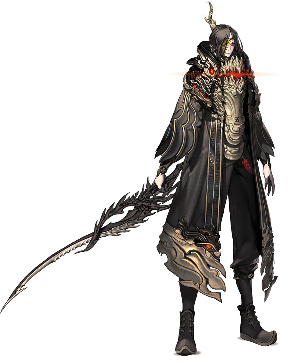 Male Design Art from Blade & Soul
