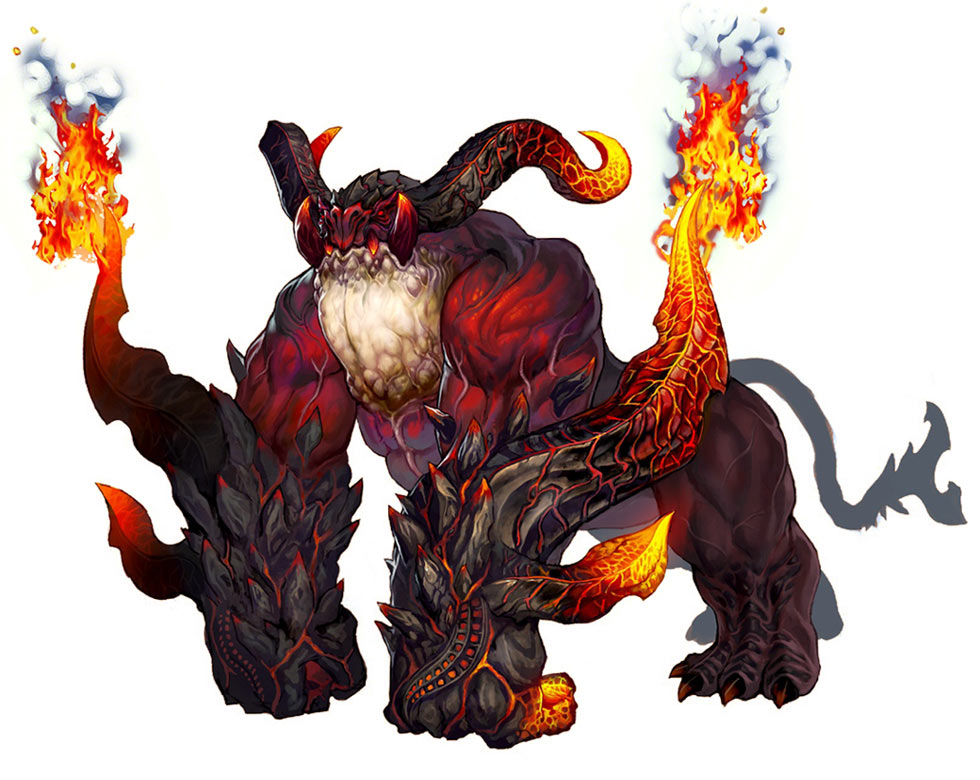 Monster Design Art from Blade & Soul