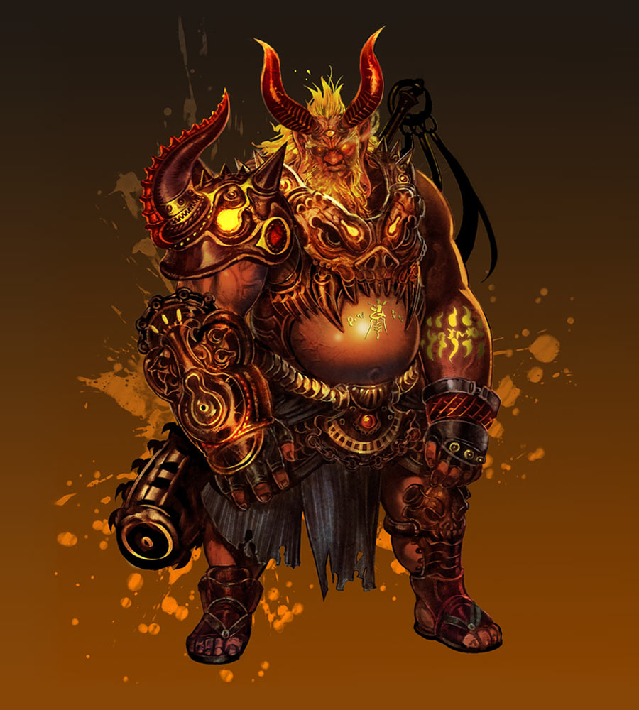 Monster Design Art from Blade & Soul