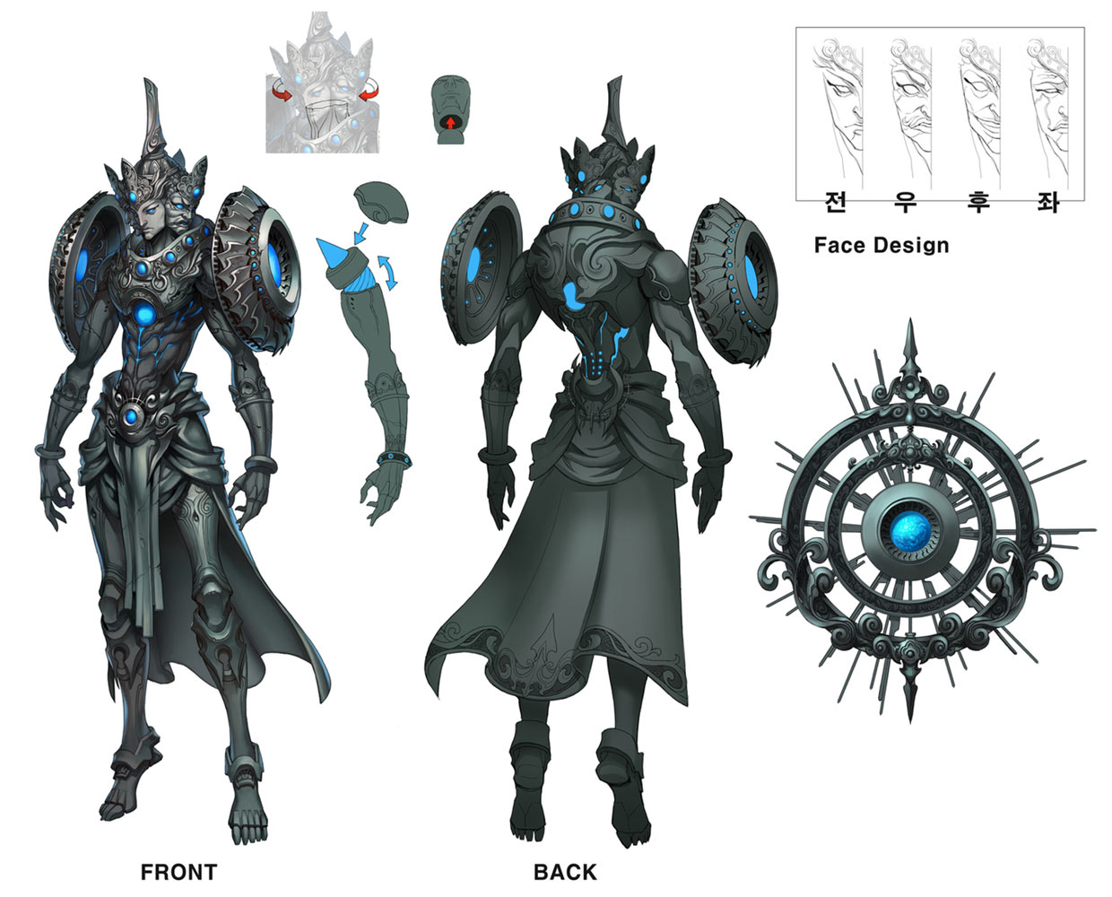 Raid Boss Concept Art from Blade & Soul