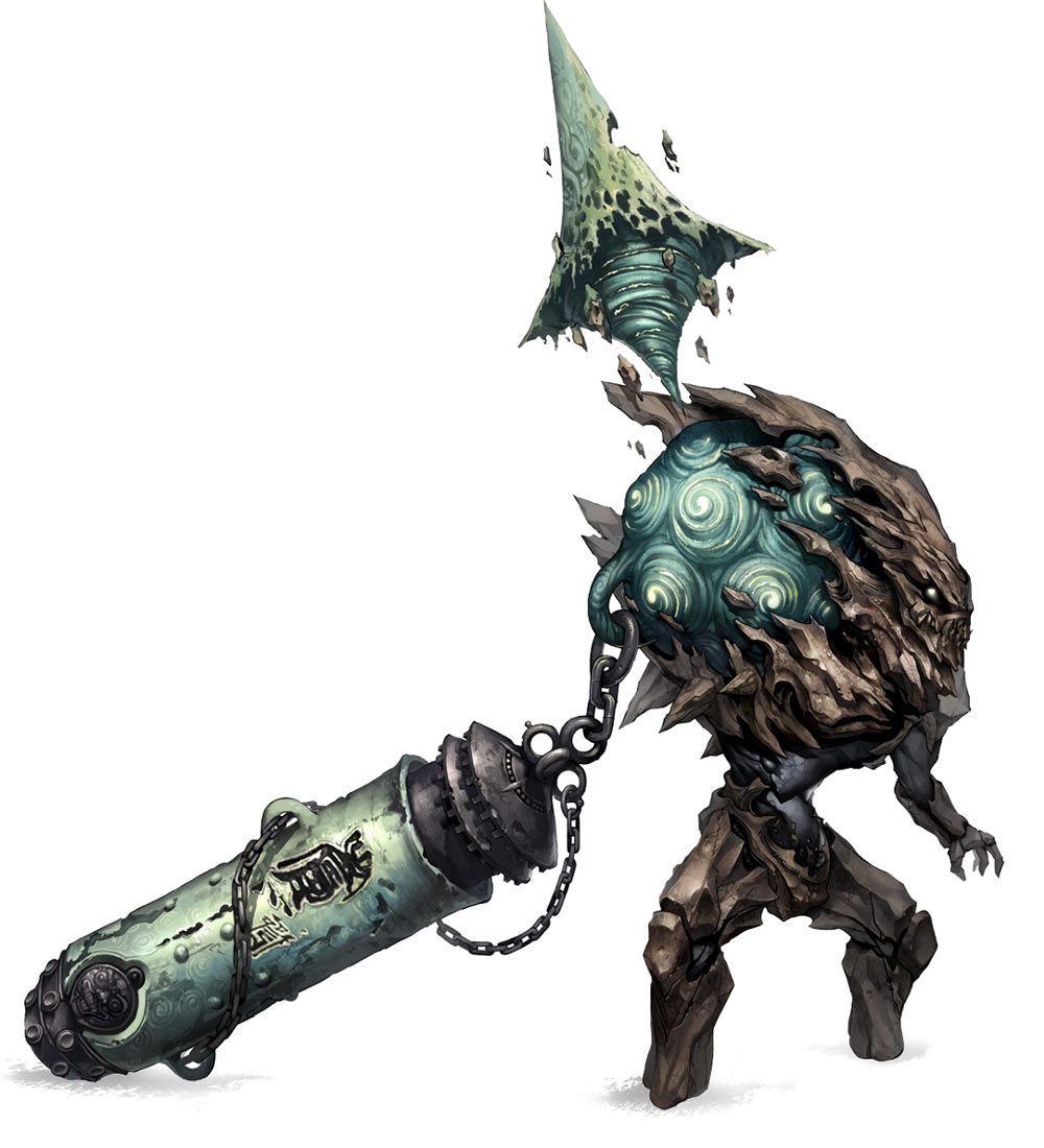 Rock Monster Art from Blade & Soul