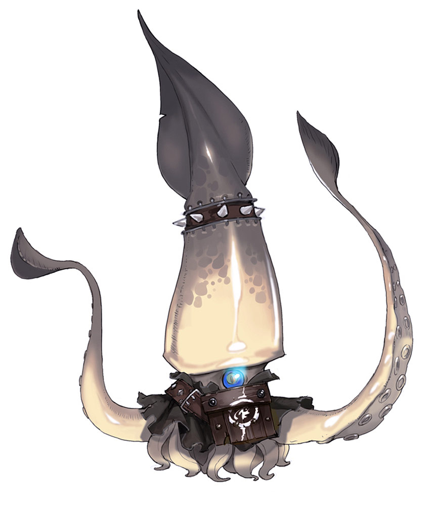 Squid Monster Art from Blade & Soul
