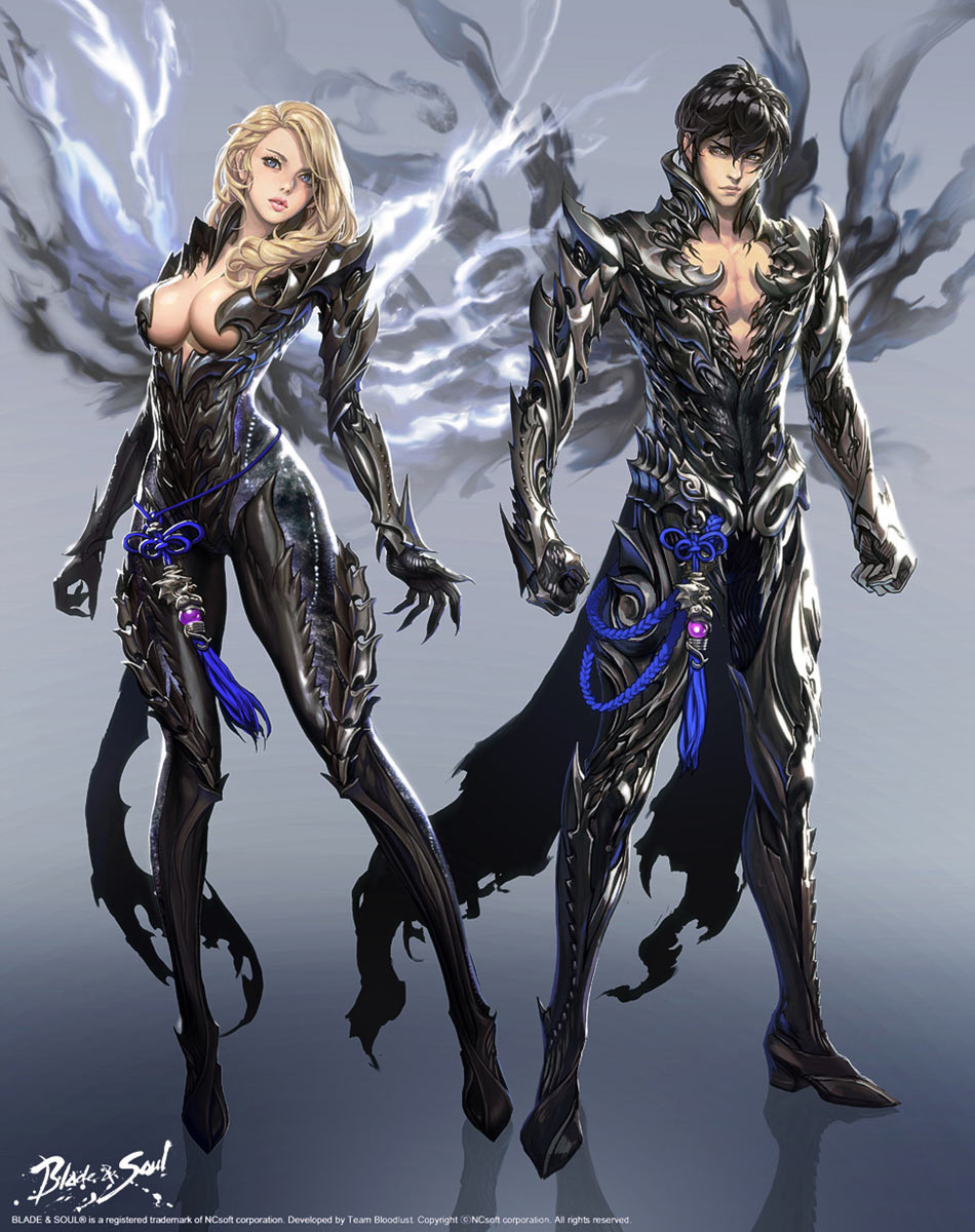 Warlock Art from Blade & Soul