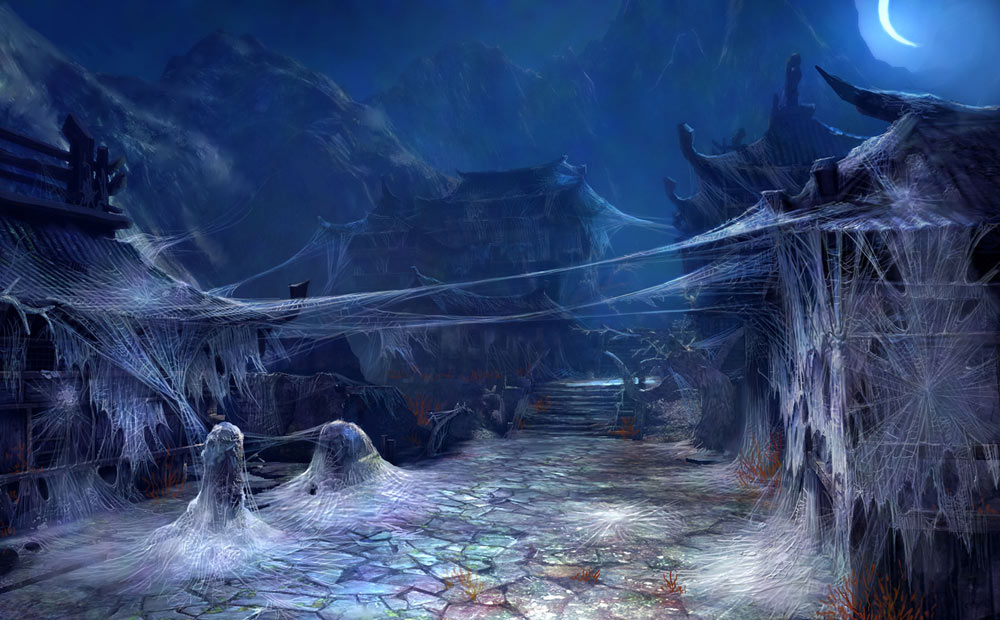 City of Ghosts Art from Blade & Soul