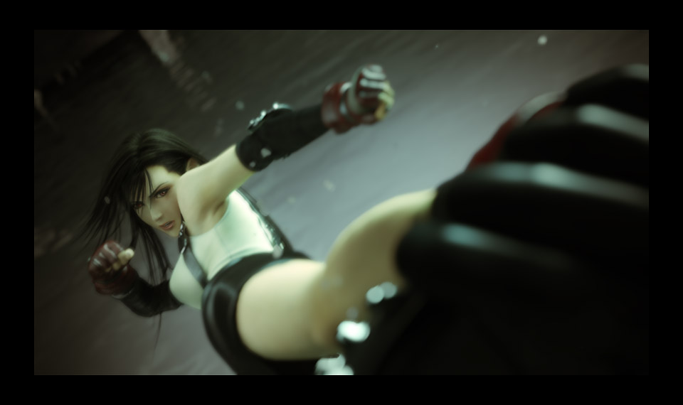 Tifa CG Art from Dissidia 012 Final Fantasy