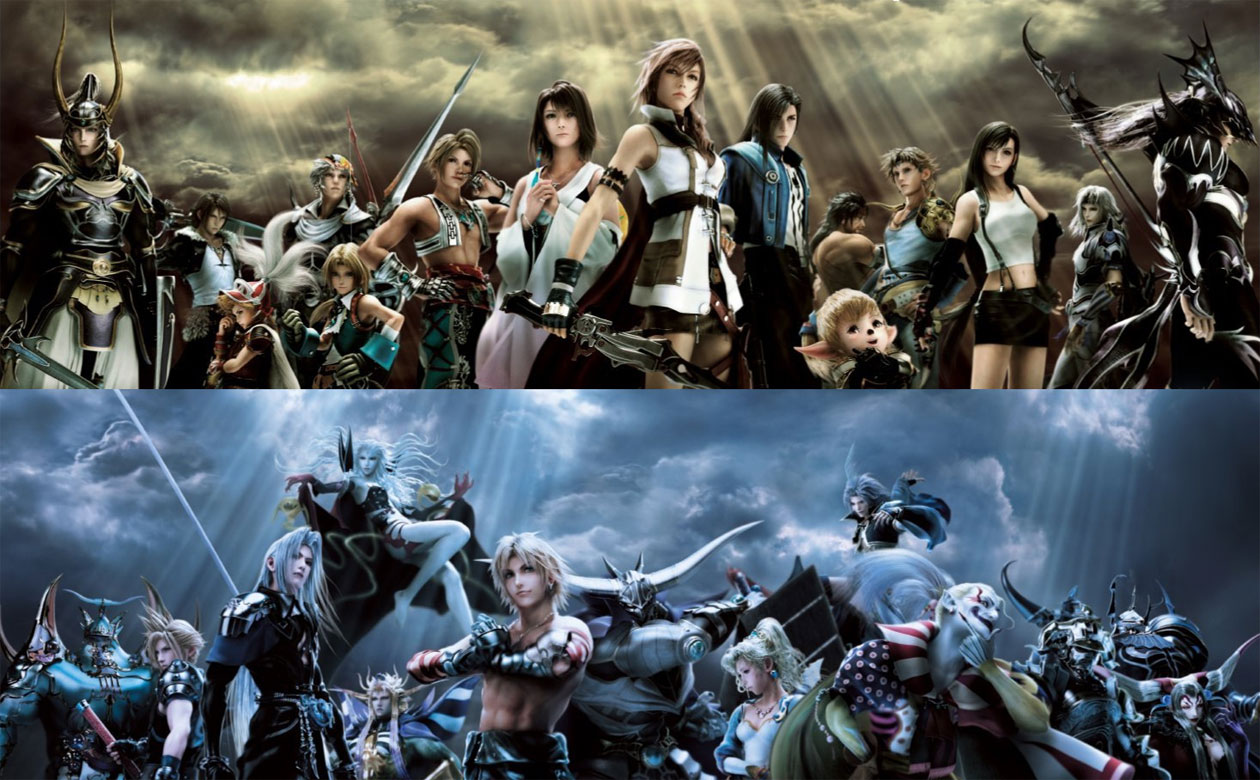 All Characters Art from Dissidia 012 Final Fantasy