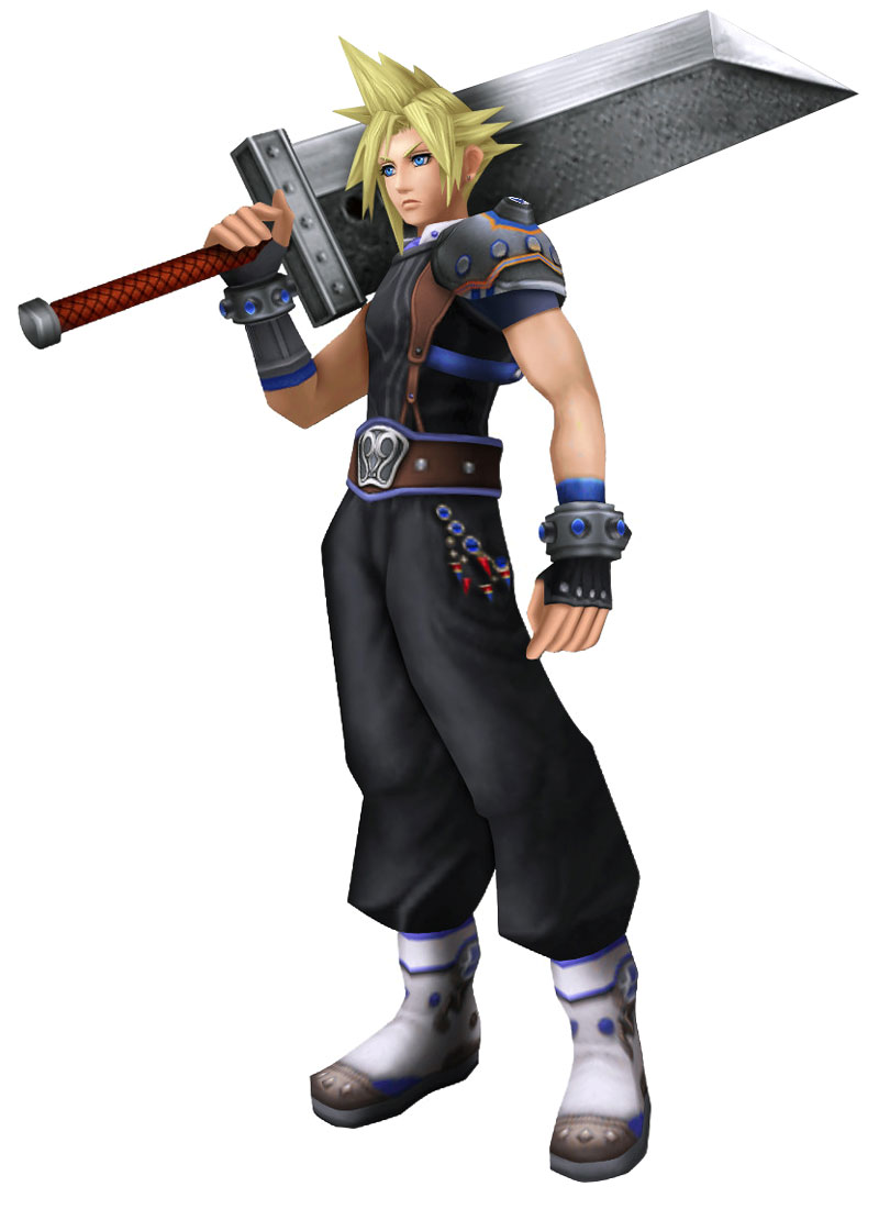Cloud Strife - Amano Design Art from Dissidia 012 Final Fantasy