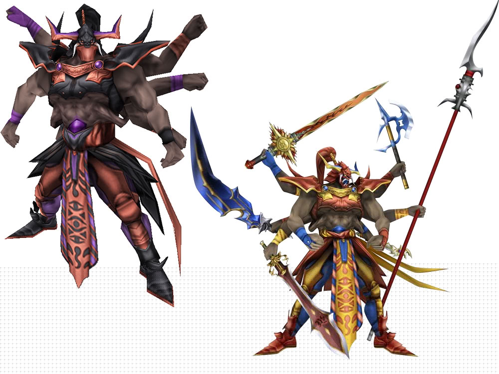 Gilgamesh - EX Form Art from Dissidia 012 Final Fantasy