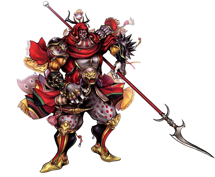 Gilgamesh Art from Dissidia 012 Final Fantasy