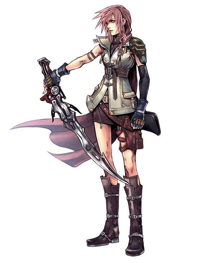 Lightning Art from Dissidia 012 Final Fantasy
