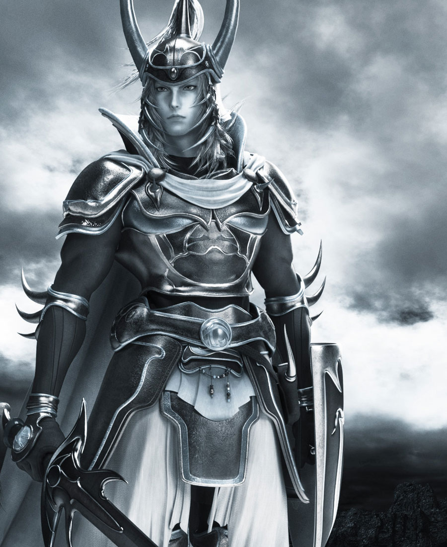 Warrior of Light Art from Dissidia 012 Final Fantasy